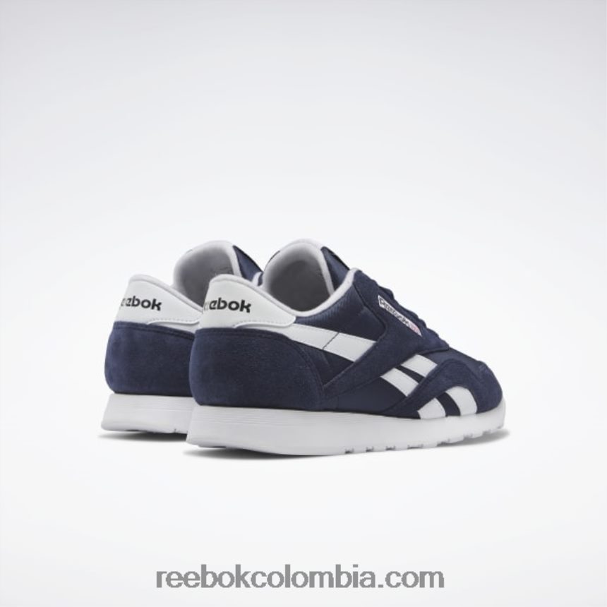 hombres vector azul marino/ftwr blanco zapatos clásicos de nailon para hombre Reebok D260LP1083