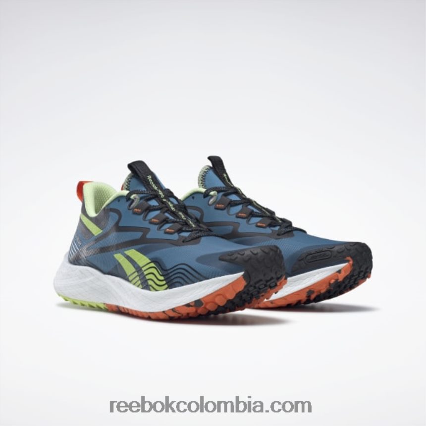 hombres azul acero s23-r/núcleo negro/resplandor de energía zapatillas de running para hombre floatride energy 4 adventure Reebok D260LP1151
