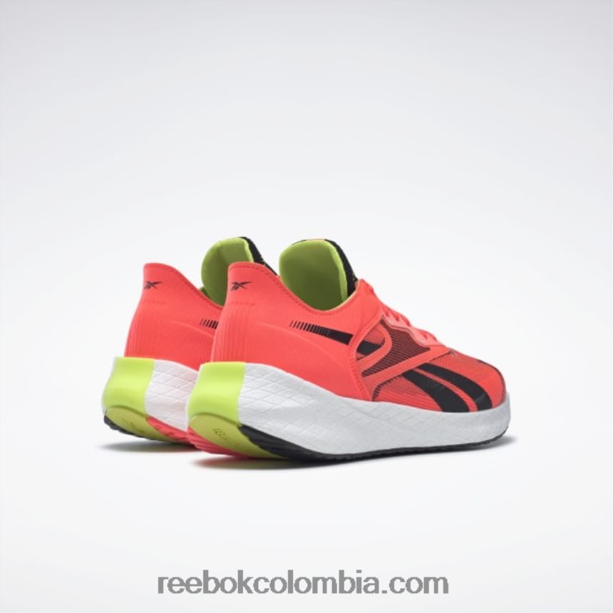 hombres bengala naranja/núcleo negro/amarillo ácido zapatillas de running para hombre floatride energy symmetros 2 Reebok D260LP1130