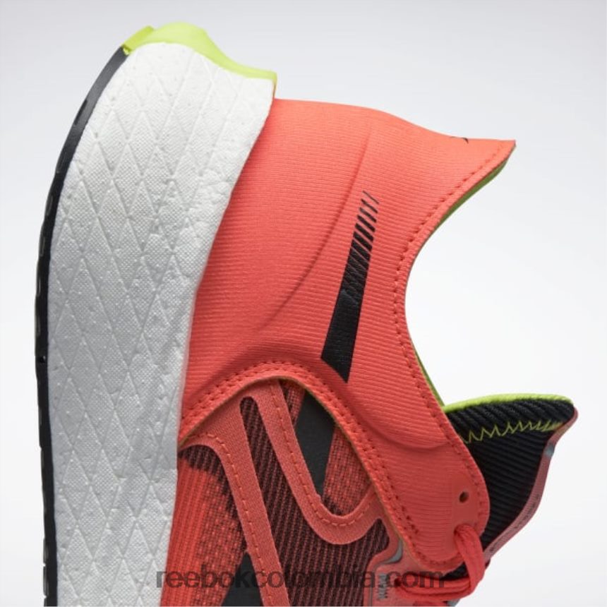 hombres bengala naranja/núcleo negro/amarillo ácido zapatillas de running para hombre floatride energy symmetros 2 Reebok D260LP1130