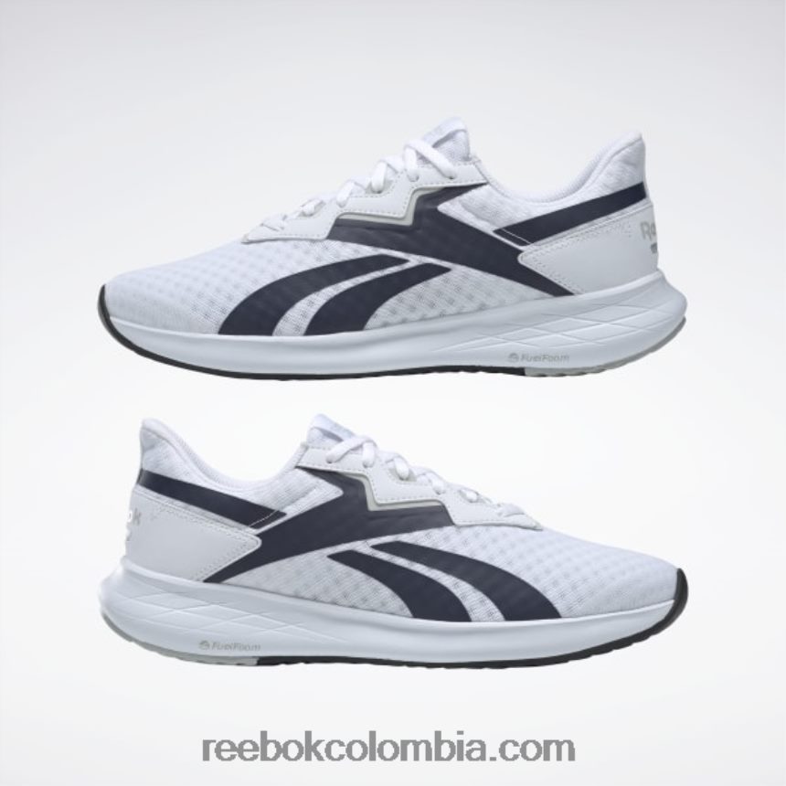 hombres blanco ftwr/azul marino vectorial/gris puro 2 zapatillas de correr para hombre energen plus 2 Reebok D260LP1191