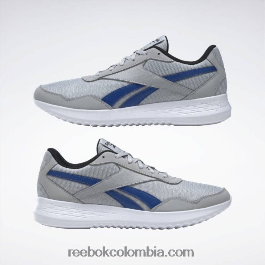 hombres gris puro 3/azul vectorial/blanco ftwr zapatillas de running para hombre energen lite Reebok D260LP1074