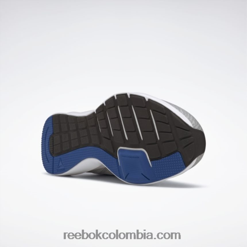 hombres gris puro 3/gris puro 8/azul vectorial zapatillas runner 4 4e hombre Reebok D260LP1198