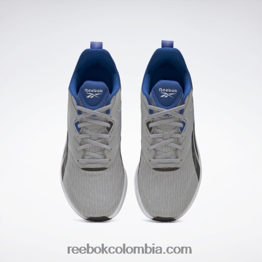 hombres gris puro 3/gris puro 8/azul vectorial zapatillas runner 4 4e hombre Reebok D260LP1198