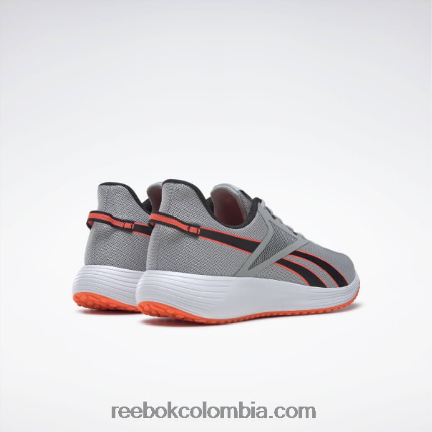 hombres gris puro 3/núcleo negro/llamarada naranja zapatillas lite plus 3 hombre Reebok D260LP1340