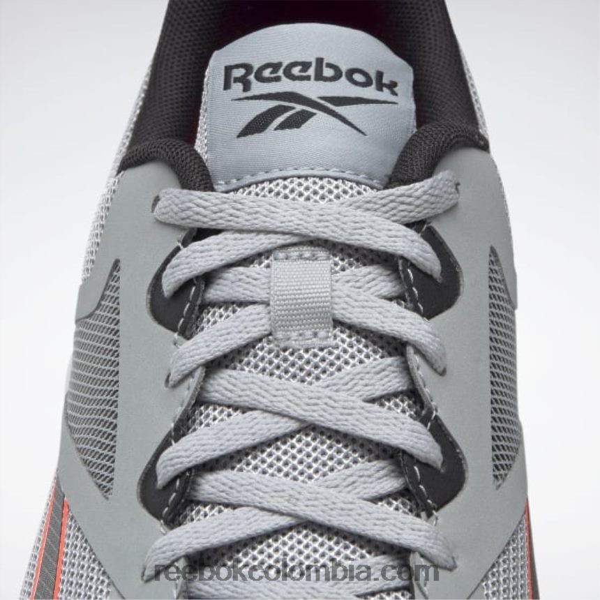 hombres gris puro 3/núcleo negro/llamarada naranja zapatillas lite plus 3 hombre Reebok D260LP1340