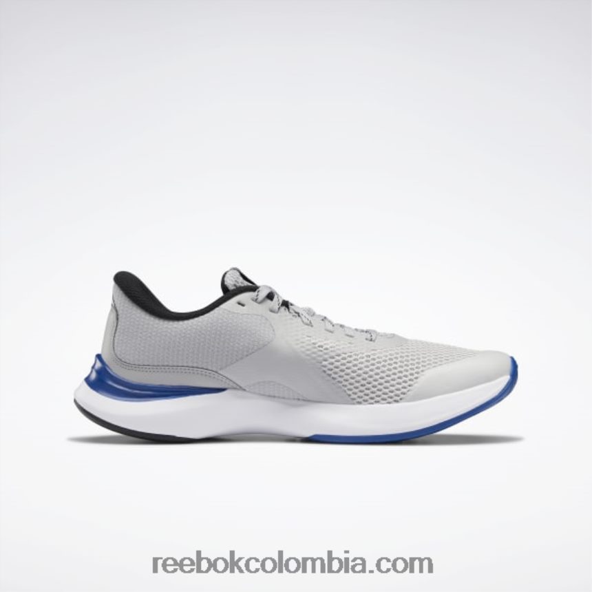 hombres gris puro 3/núcleo negro/vector azul zapatillas de running para hombre sin fin road 3 Reebok D260LP1172
