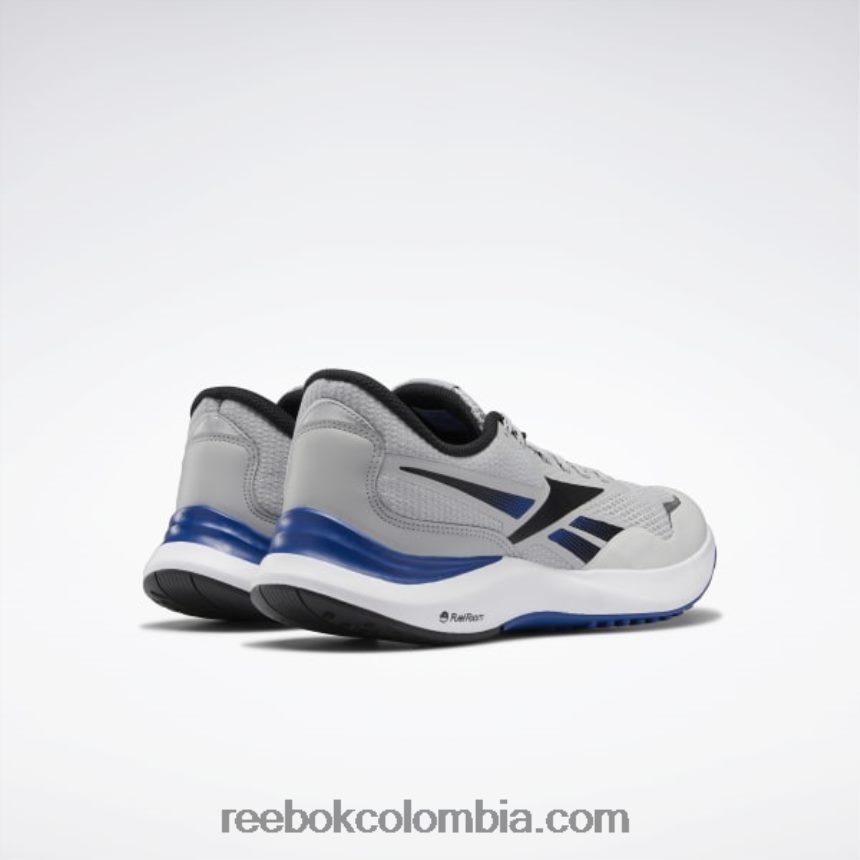 hombres gris puro 3/núcleo negro/vector azul zapatillas de running para hombre sin fin road 3 Reebok D260LP1172