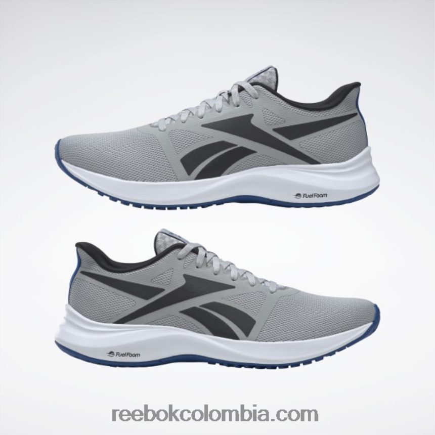 hombres gris puro 3/núcleo negro/vector azul zapatillas runner 5 hombre Reebok D260LP1055