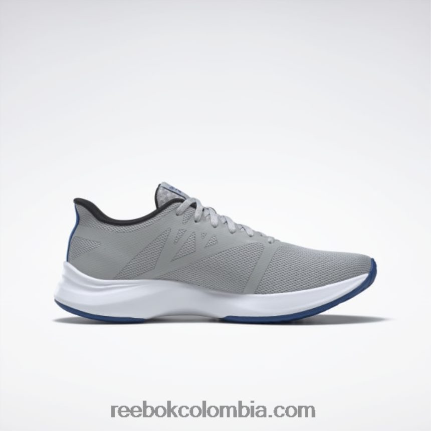 hombres gris puro 3/núcleo negro/vector azul zapatillas runner 5 hombre Reebok D260LP1055