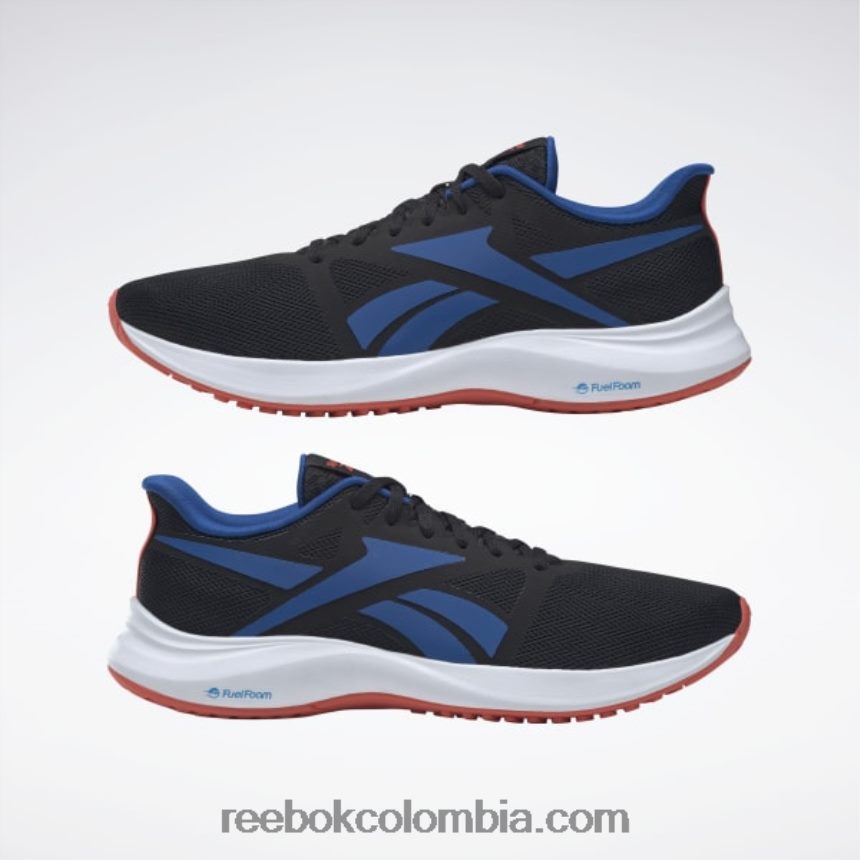 hombres núcleo negro/seminaranja llamarada/vector azul zapatillas runner 5 hombre Reebok D260LP1070