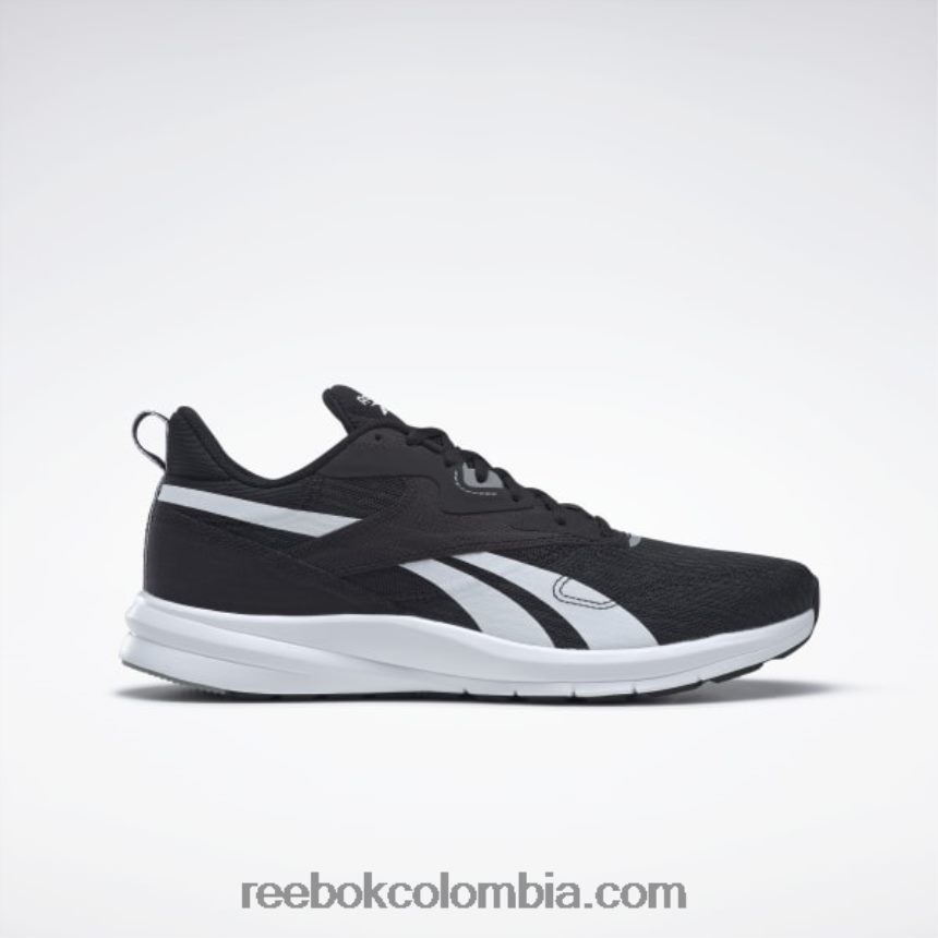 hombres negro núcleo/gris puro 5/blanco ftwr zapatillas runner 4 4e hombre Reebok D260LP1123