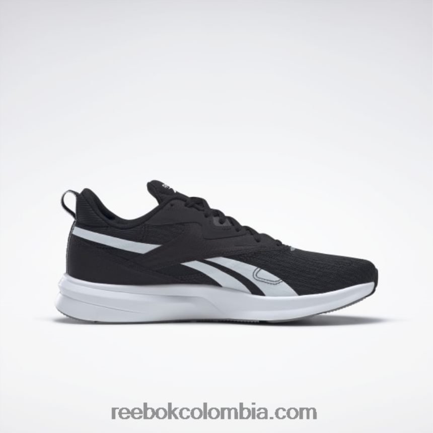 hombres negro núcleo/gris puro 5/blanco ftwr zapatillas runner 4 4e hombre Reebok D260LP1123