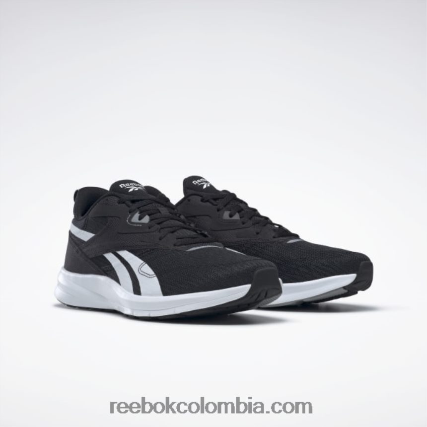 hombres negro núcleo/gris puro 5/blanco ftwr zapatillas runner 4 4e hombre Reebok D260LP1123