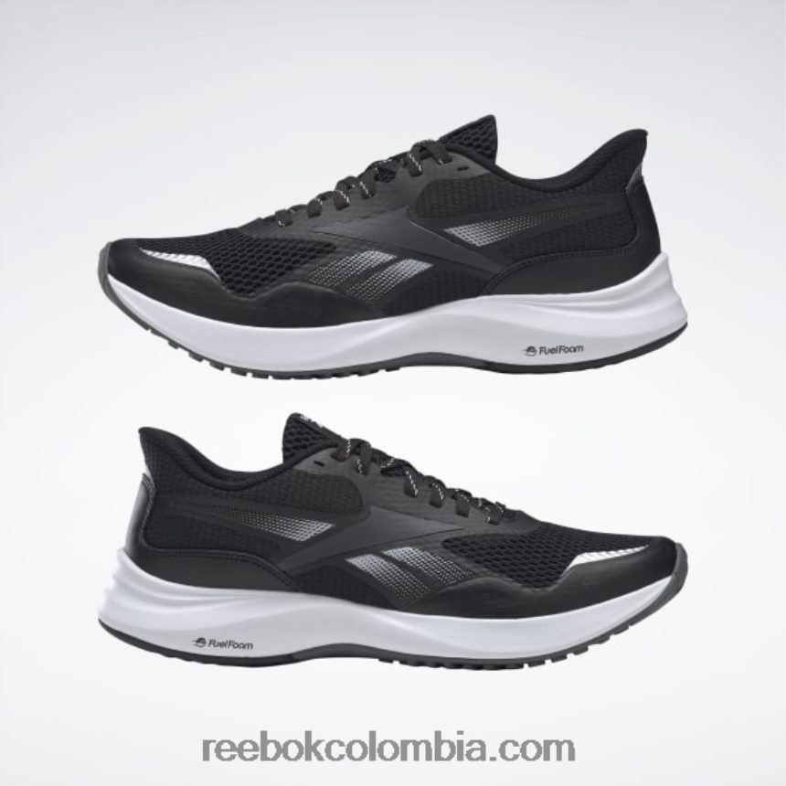 hombres negro núcleo/gris puro 7/blanco ftwr zapatillas de running para hombre sin fin road 3 Reebok D260LP1125