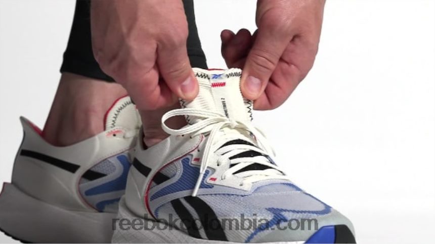 hombres tiza/vector azul/vector rojo zapatillas de running para hombre floatride energy symmetros 2 Reebok D260LP1068