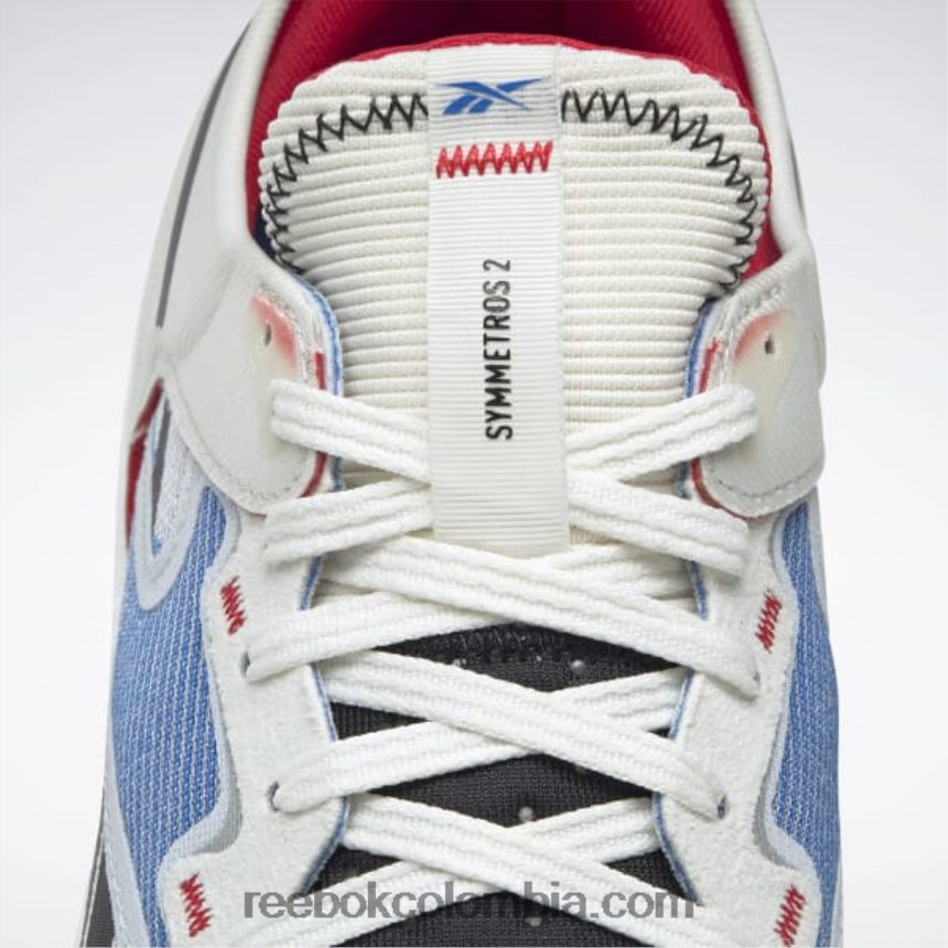 hombres tiza/vector azul/vector rojo zapatillas de running para hombre floatride energy symmetros 2 Reebok D260LP1068