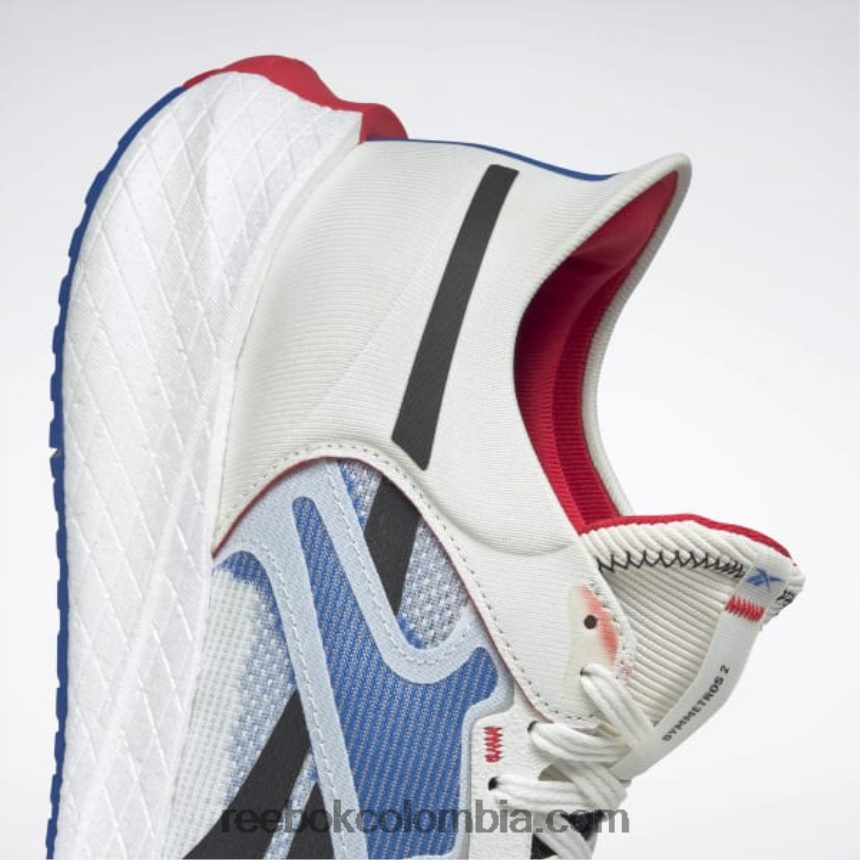 hombres tiza/vector azul/vector rojo zapatillas de running para hombre floatride energy symmetros 2 Reebok D260LP1068