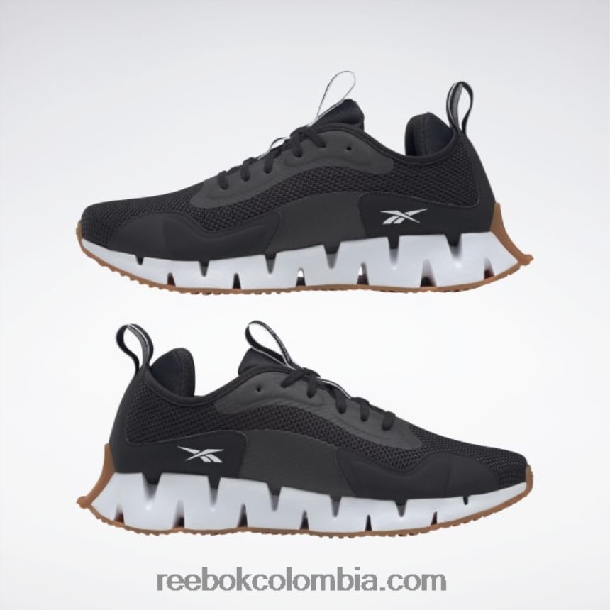 hombres core negro/blanco/reebok goma de mascar-03 zapatillas zig dinamica hombre Reebok D260LP1036