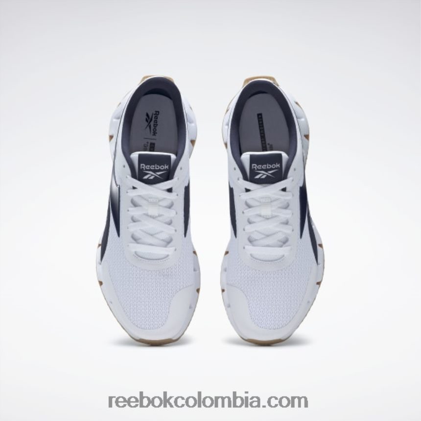 hombres ftwr blanco/vector azul marino/reebok rubber gum-04 zapatillas zig dynamica 2 hombre Reebok D260LP1038