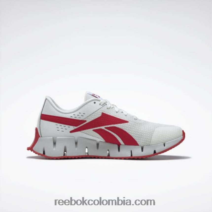 hombres gris puro 1/rojo vectorial/gris puro 2 zapatillas zig dynamica 2 hombre Reebok D260LP1076
