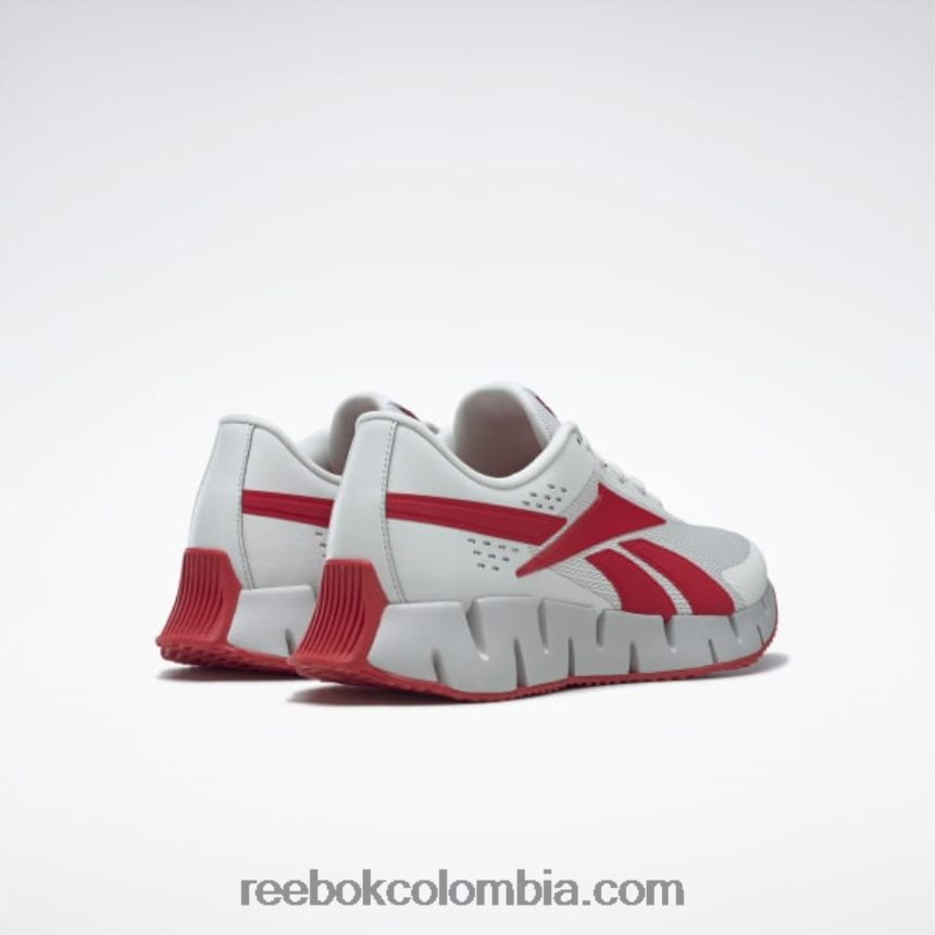 hombres gris puro 1/rojo vectorial/gris puro 2 zapatillas zig dynamica 2 hombre Reebok D260LP1076