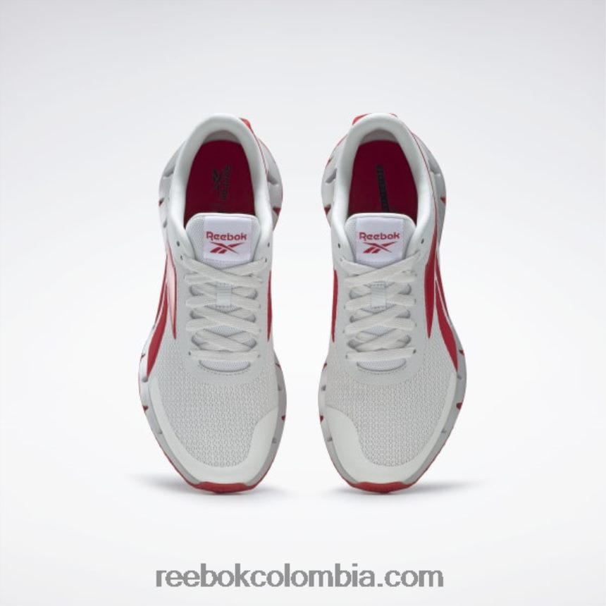 hombres gris puro 1/rojo vectorial/gris puro 2 zapatillas zig dynamica 2 hombre Reebok D260LP1076