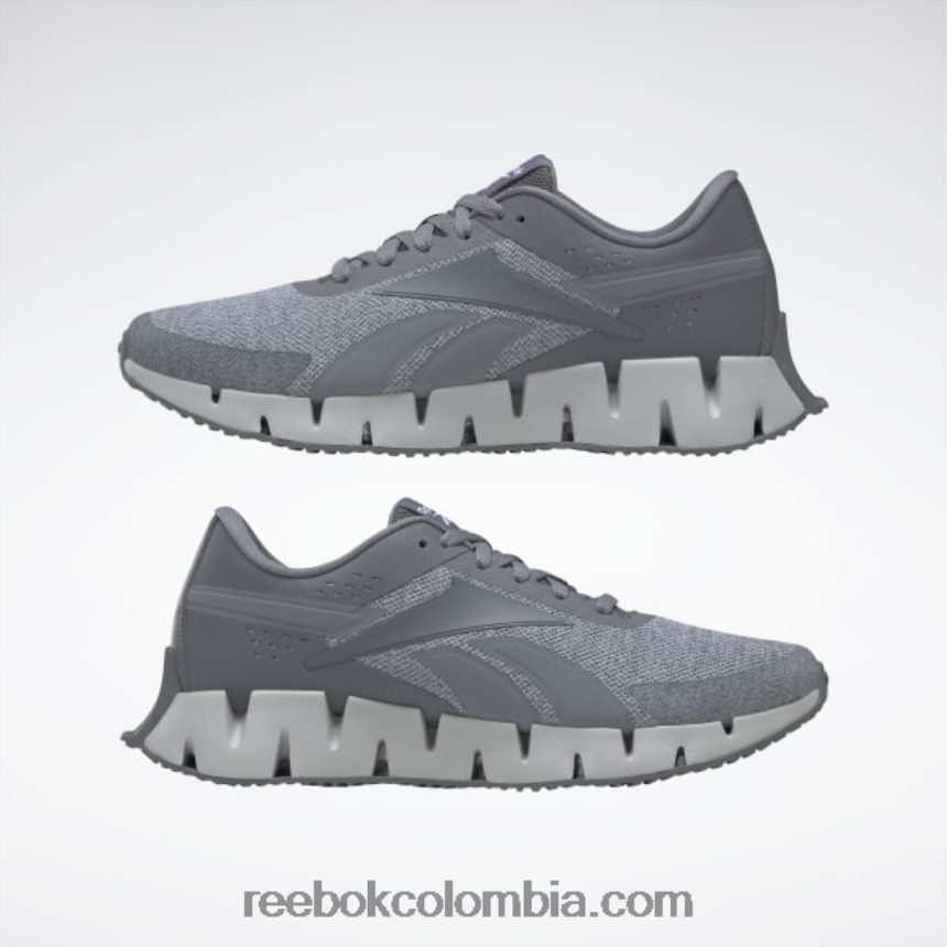 hombres gris puro 3/gris puro 2/gris puro 5 zapatillas zig dynamica 2 hombre Reebok D260LP1053