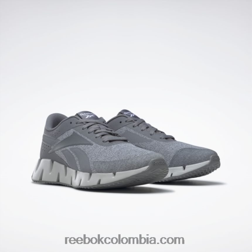 hombres gris puro 3/gris puro 2/gris puro 5 zapatillas zig dynamica 2 hombre Reebok D260LP1053