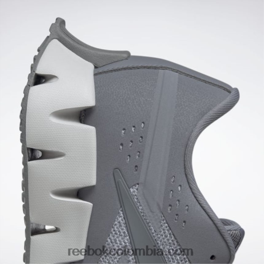 hombres gris puro 3/gris puro 2/gris puro 5 zapatillas zig dynamica 2 hombre Reebok D260LP1053