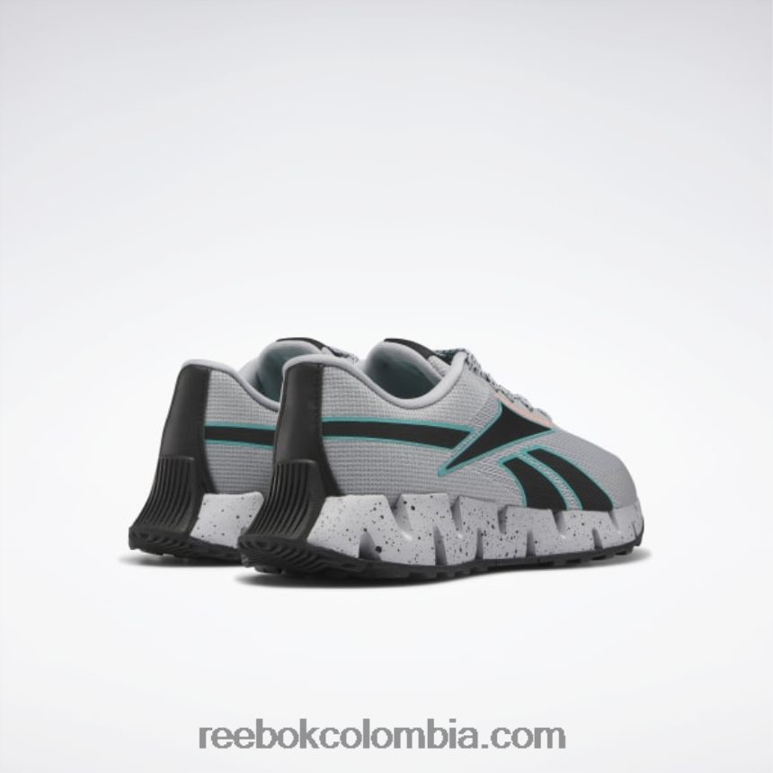 hombres gris puro 3/verde azulado clásico/llamarada naranja zapatillas zig dynamica 2 adventure hombre Reebok D260LP1158