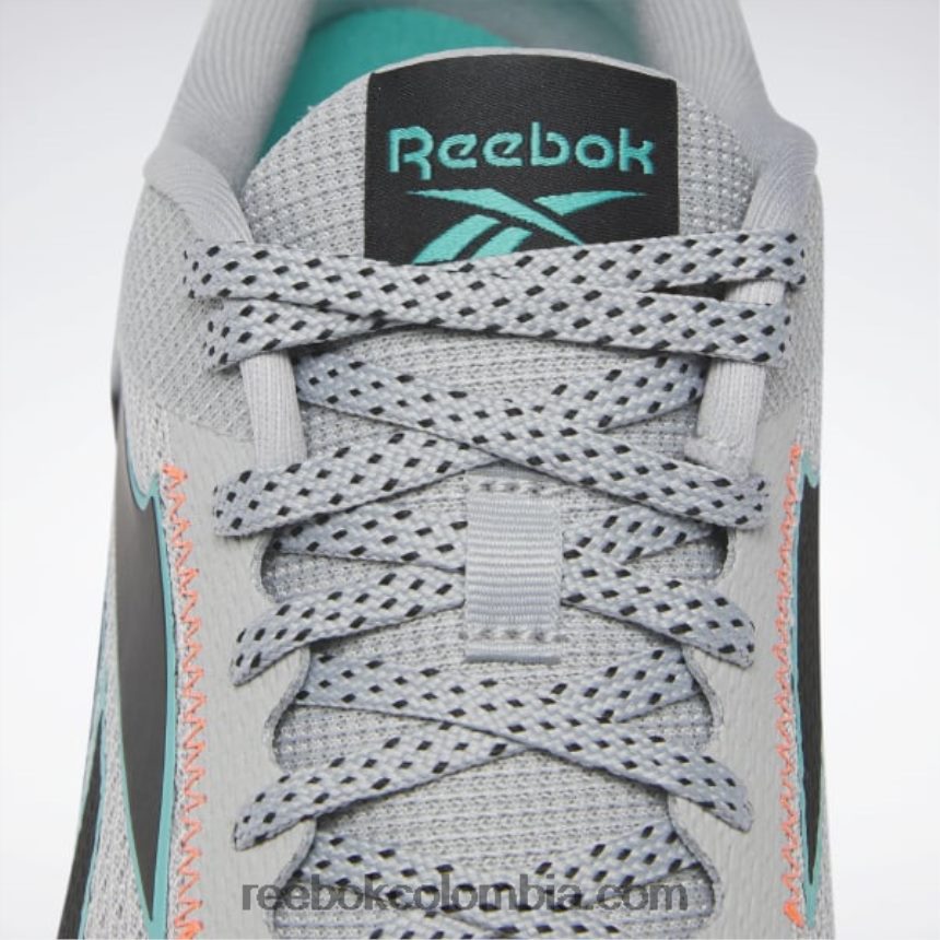 hombres gris puro 3/verde azulado clásico/llamarada naranja zapatillas zig dynamica 2 adventure hombre Reebok D260LP1158