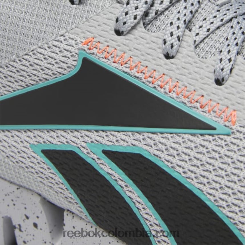 hombres gris puro 3/verde azulado clásico/llamarada naranja zapatillas zig dynamica 2 adventure hombre Reebok D260LP1158