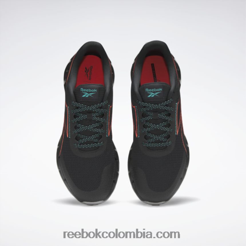 hombres negro básico/llamarada naranja/verde azulado clásico zapatillas zig dynamica 2 adventure hombre Reebok D260LP1105