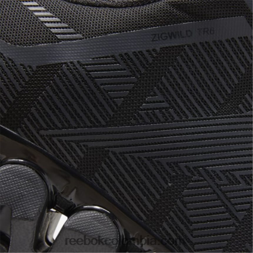 hombres negro/gris frío 7/ftwr blanco zapatillas zigwild trail 6 hombre Reebok D260LP1032