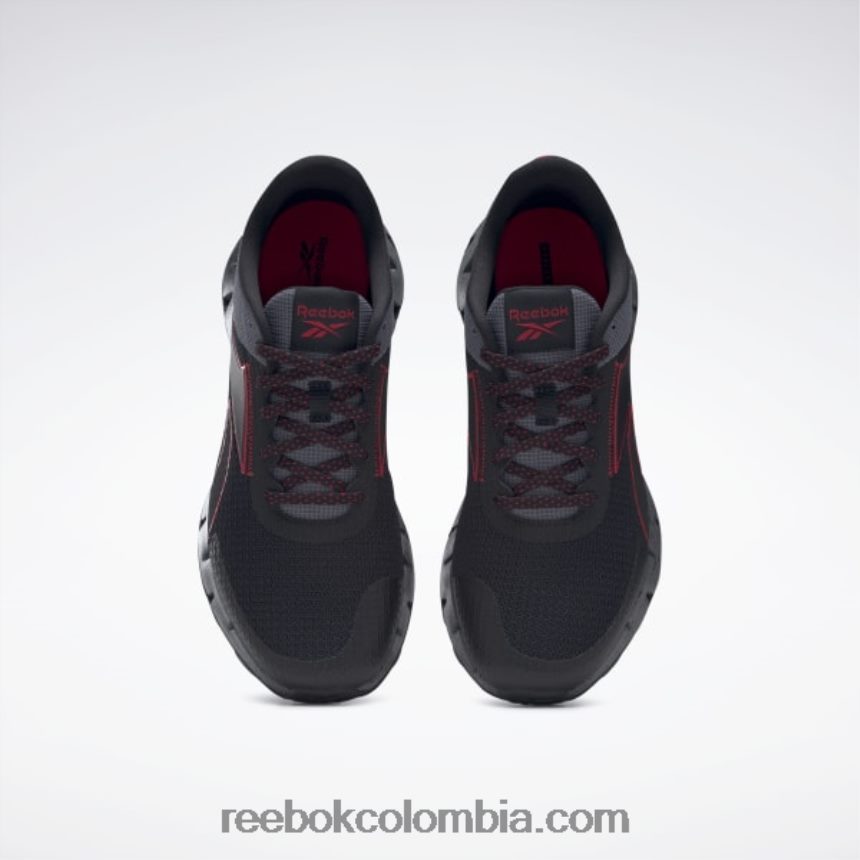 hombres negro núcleo/rojo vector/gris frío 6 zapatillas zig dynamica 2 adventure hombre Reebok D260LP1058