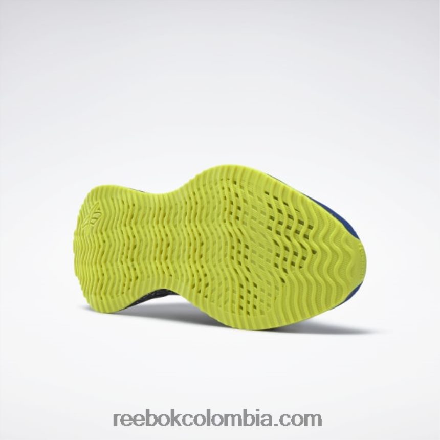 hombres vector azul/vector azul marino/amarillo ácido zapatillas zig dynamica 2 hombre Reebok D260LP1333
