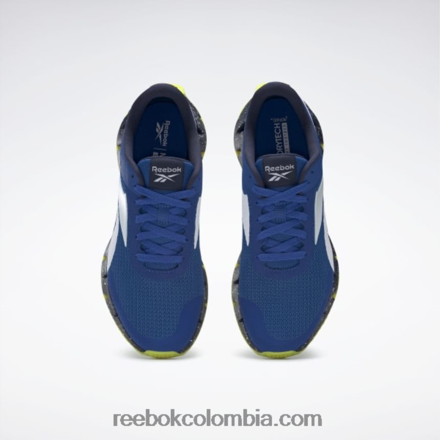 hombres vector azul/vector azul marino/amarillo ácido zapatillas zig dynamica 2 hombre Reebok D260LP1333