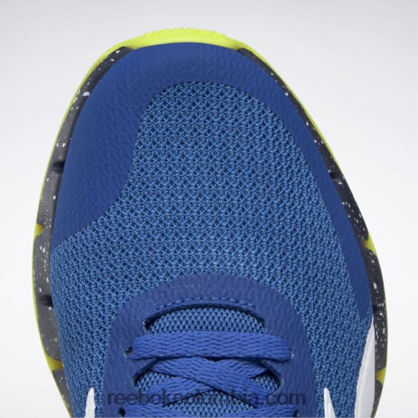 hombres vector azul/vector azul marino/amarillo ácido zapatillas zig dynamica 2 hombre Reebok D260LP1333