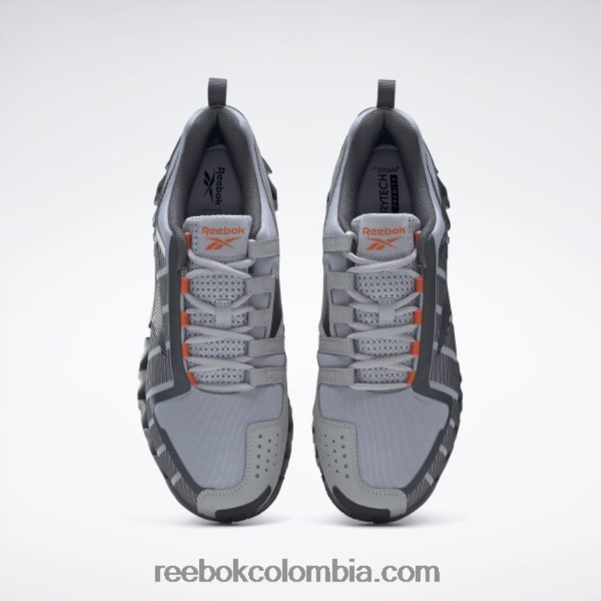 hombres gris puro 3/gris puro 7/naranja aplastante s23-r zapatillas zigwild trail 6 hombre Reebok D260LP1059
