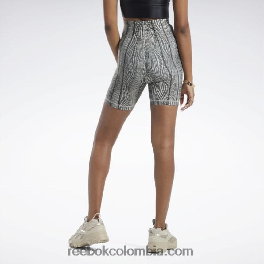 mujer beis moderno shorts tipo legging de talle alto cardi b Reebok D260LP719