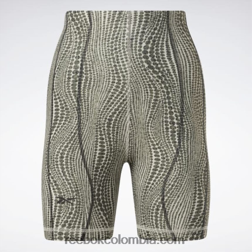 mujer beis moderno shorts tipo legging de talle alto cardi b Reebok D260LP719