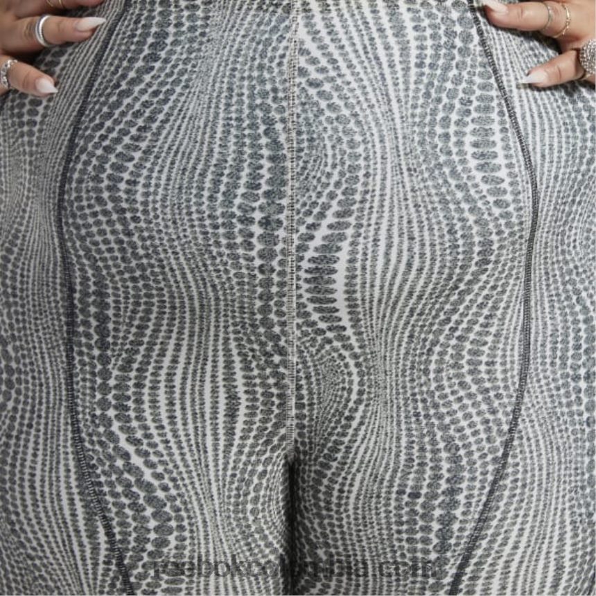 mujer beis moderno shorts tipo legging de talle alto cardi b (tallas grandes) Reebok D260LP568