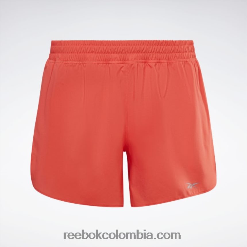mujer bengala semi naranja Pantalones cortos para correr Reebok D260LP554