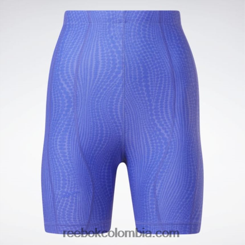 mujer última púrpura shorts tipo legging de talle alto cardi b Reebok D260LP721