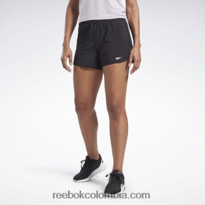 mujer negro pantalones cortos de atleta Reebok D260LP881