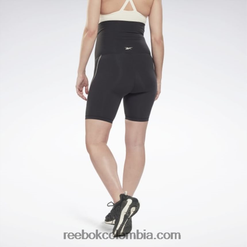 mujer negro pantalones cortos de maternidad Reebok D260LP821