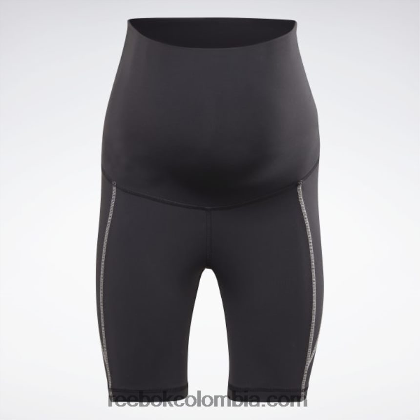 mujer negro pantalones cortos de maternidad Reebok D260LP821