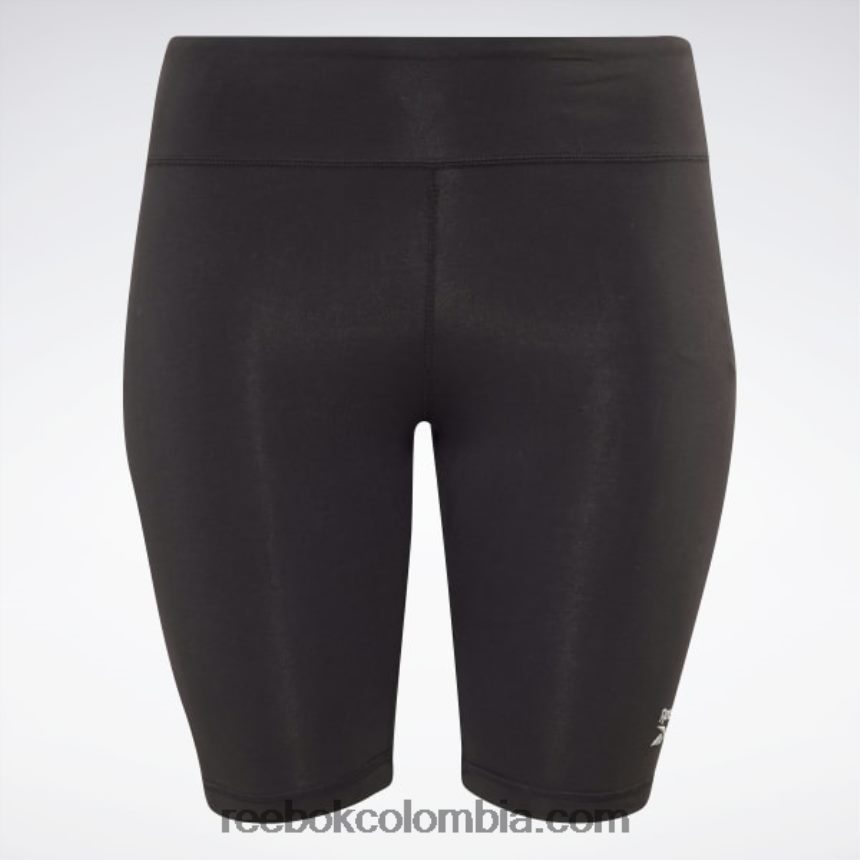 mujer negro shorts ajustados con logo de identidad (tallas grandes) Reebok D260LP601