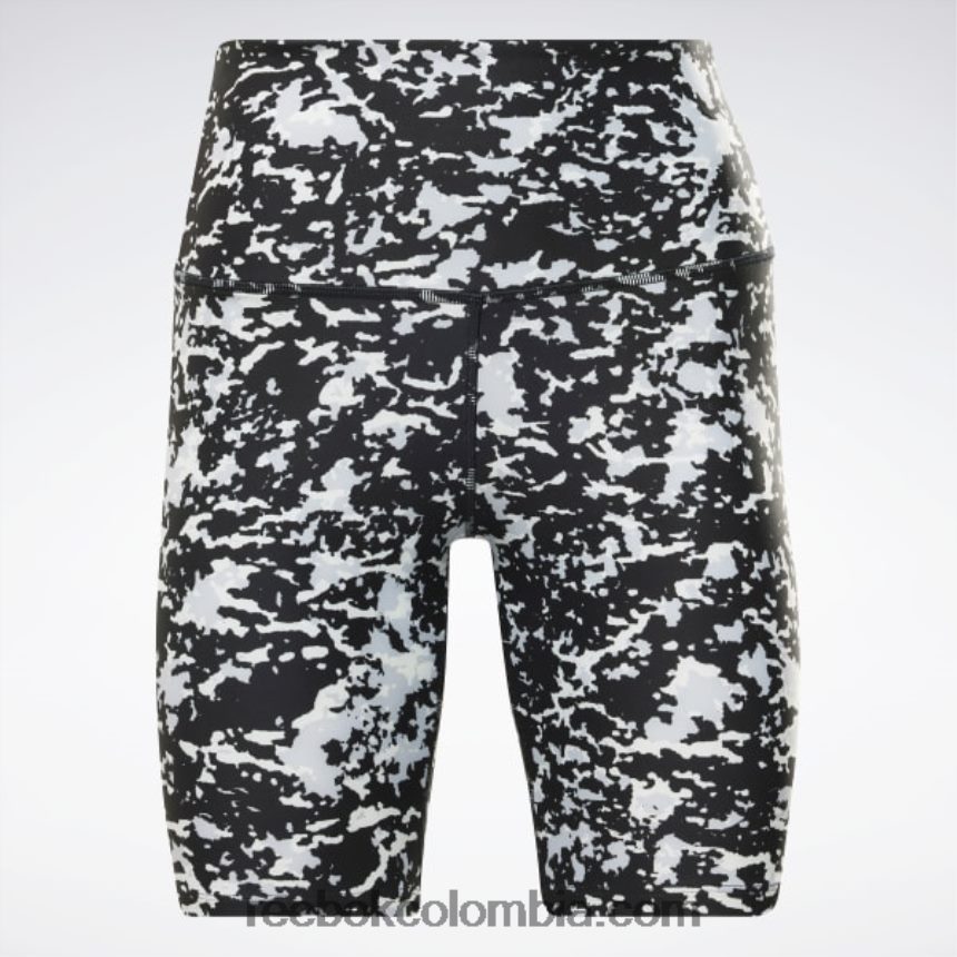 mujer negro shorts estilo safari modernos con motas Reebok D260LP640